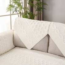 러빙랩 클레망스 순면 쇼파패드 에스닉 논슬립 패드 쇼파 쿠션커버