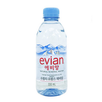 에비앙 생수, 5개, 330ml