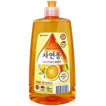 자연퐁 비린내 걱정없는 오렌지 주방세제, 500g, 20개