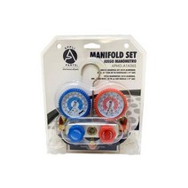 r410a 시창 포함 R410A 알루미늄 본체용 Appli 부품 매니폴드 게이지 세트