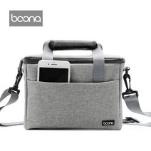 BOONA 소니 후지 캐논니콘 필름 카메라 DSLR 가방 백 H001, [H-001] M - 그레이