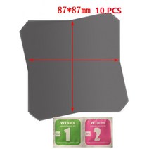 전기 자동차 악기에 대 한 5/10 PCS 편광판 필름 투명 스크린 오토바이 디스플레이 보호, 06 87x87mm  10PCS