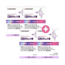 [2+2] 비긴바이오 이노시톨 4500mg x 30포 x 4box, 120포(30포x4박스), 135g