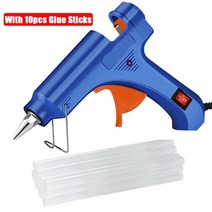 무선글루건 접착제 스틱이있는 20w 핫멜트 글루 건 산업용 미니 건 7100mm 열 열, 10pcs 스틱으로, 우리를