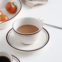 시라쿠스 킹스인 카페라떼잔 320ml 2P세트, 콜라 브라운 2P