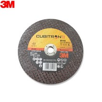 3M 100mm 절단석 1EA 연마석 그라인더날 공업용 산업용, 단품