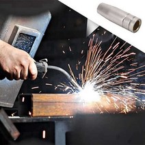 18Pcs 15AK For Binzel Torch/Gun Consumables Electrode Link Rod Tips Goose Neck Bend MIG Welding Mach, 한개옵션0