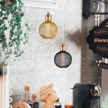 [천삼백케이] [코디조명] 코디 네트 1등 펜던트[LED 램프 포함] 필라봉 포인트조명, 원형 골드