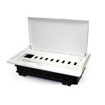 주택용 세대분전함 매입함 8회로 7회로 겸용 차단기 별도구매, 매입함+차단기8회로