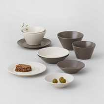 르난세 휘게 2인 세트 10P, 그레이+크림세트