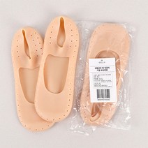생활공유 남성용 발 뒷꿈치 각질 보습양말, 3세트