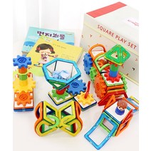 (다르담) 과학교구 매키 자석 블록 풀 패키지 209pcs, 매키 자석블록 비기너 크리에이터 풀패키지 209pcs