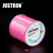 500M Fluorocarbon 나일론 낚시 라인 탄소 섬유 꼰 낚시 라인 구슬 만들기 목걸이 라인에 대 한 Supe 얇은 낚시 라인, 5.0-20파운드, 저스트론 핑크