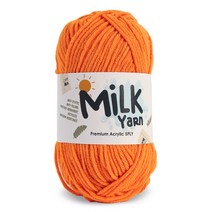 [니뜨] (10+1)밀크얀실(50g) [뜨개실도안제공], 64_만다린