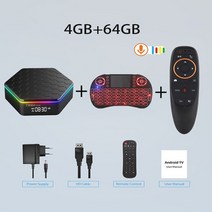 셋톱박스 선반거치대 IPTV 정리함 공유기 안드로이드 120 TV 박스 T95Z 플러스 Allwinner H618 칩 4G 64G 듀얼 Wifi6 6K HDR 12 미디어 플레이, 없음, 33.영국 플러그  4G 64G VoiceKeyboar
