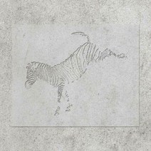 벽화스텐실 도안 얼룩말 1000_600_062