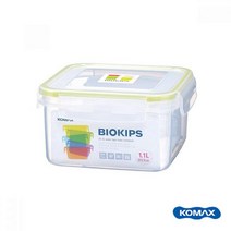 코멕스 바이오킵스 정사각깔판21호 두부용기 밀폐용기 세트
