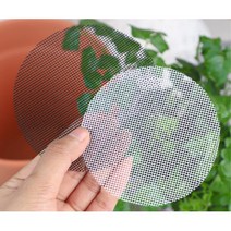 화분 분갈이용 초밀도 깔망 1P 원예용배수구망 거름망, 10cm네모