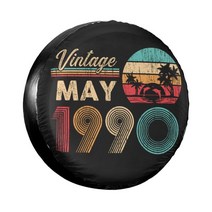 빈티지 1980 스페어 타이어 커버 스즈키 미쓰비시 자동차 휠 프로텍터 14 