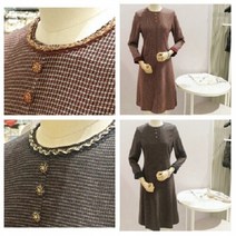 올리비아로렌 체크 핏앤플레어 원피스 VOCOAWWA131