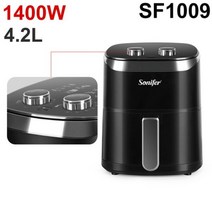 Sonifer-대용량 360 ° 전기 베이킹 토스터 4.2L치킨 튀김, A, EU