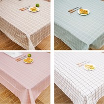 찐노마진몰 캠핑 방수 테이블보, 핑크