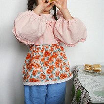 간지나베베 SU 플로랄앞치마