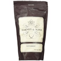 하니 앤 손스 Harney Sons 그린 핫 시나몬 스파이시 50티백, 페퍼민트, 50티백 1팩