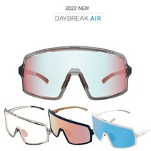 2022 NEW WTD 데이브레이크 에어 변색 미러 렌즈 고글 스포츠 선글라스, 데이브레이크 에어(NEW), 3.네이비 브라운(변색미러렌즈)