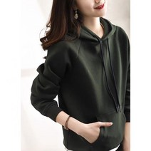 후드 티셔츠 새는 것을 줍다 전문점 철회함 잔품명세서 거물급 여성의류 봄가을 얇은 루즈핏 면 맨투맨 2972332407