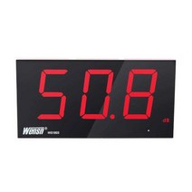 소음 측정기 데시벨 벽걸이 소음 공사장 전광판, ws1803 표준 +5미터 프로브