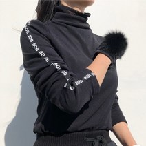 로로얼로이 겨울골프폴라 핫 뜨거운 양기모 BO 터틀넥 이너티 방한 한파 골프 폴라티