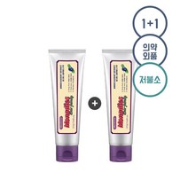 [1+1] [치약을 뱉는 아기용] 몽디에스 저불소 블루베리 키즈 치약 100g