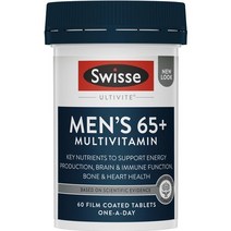 스위스 맨 실버 멀티비타민 65+ 60정 Swisse Mens Multivitamin 65+ 60 Tablets, 2. 2병