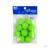 어린이집만들기 유치원만들기 원형 스폰지 솜방울 솜뭉치
