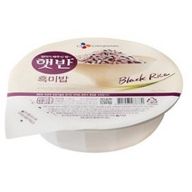 햇반 흑미밥, 210g, 3개