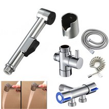 기계식비데 수동비데 abs long sprayer toilet 42, 패키지 4