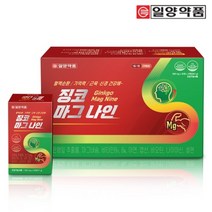 일양약품 징코마그나인 혈액순환영양제 신제품 은행잎추출물 마그네슘 엽산 등 3개월분, 30정, 81g, 1개
