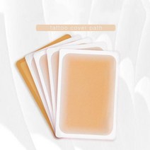 문신 타투 흉터 커버업 스티커, 고급형-다크, 1개