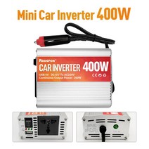 차량용 자동차 12V 인버터 400W 인버터 12V 220V 50HZ 사인파 충전기 변환기 자동 전원 공급 장치 발전기, 01 400W