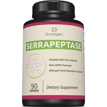 미국 직배송 Premium Serrapeptase Enzyme Supplement – Helps Support Sinus Heal B01DO9HDQ2, 1개