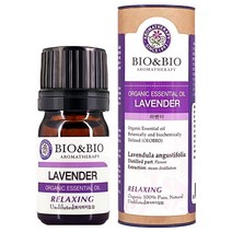 바이오앤바이오 천연 유기농 아로마 100% 에센셜오일 원액, 라벤더 릴렉싱