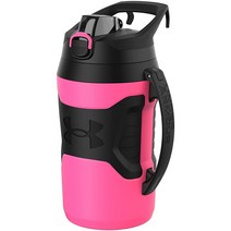 Under Armour 플레이마커 스포츠 저그 물병 블랙/블랙 64온스, Cerise
