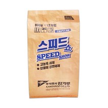 캉가루 스피드쇼 800g 12개 드럼세탁기 세제 세탁세제 가루, 1개