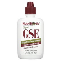 뉴트리바이오틱 비건 GSE 왕귤 씨앗 추출물 농축액 59ml(2fl oz), 왕귤 씨앗 추출물 농축액 59ml, 1PKG, 1개
