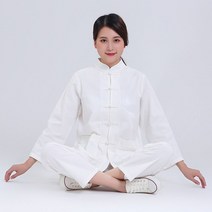 여성 생활한복 개량한복 고급 법복 절복 긴팔세트 편안한 퓨전 계량 캐주얼 차이나카라