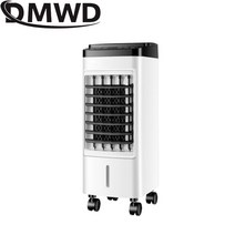 dmwd 강한 바람 에어컨 팬 전기 쿨러 원격 제어 냉각 컨디셔너 수냉식 미스트 칠러 가습기 eu, 원격 유형
