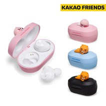 카카오프렌즈 블루투스 이어폰 라이언, KFTWS-001, 블랙