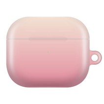 유니온바이닐 에어팟 프로 하드 케이스, 그라디언트 웜핑크, 에어팟프로