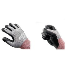 스마트폰 터치 논슬립 물류 창고 작업 코팅장갑 청소 정비소 DIY 관리사무소 화학공장 제조, 중형